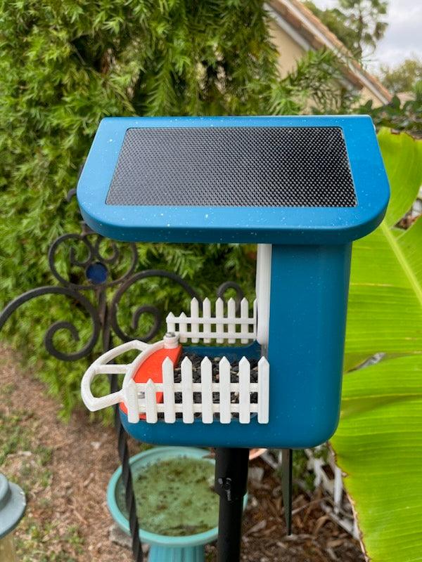 3D Printed Bird Buddy Perch & Picket Fence Modifications - Charming Terrain