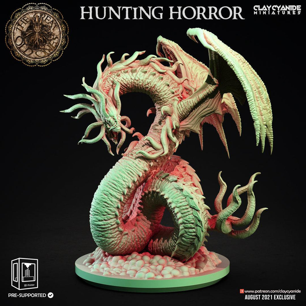 3D Printed Clay Cyanide Hunting Horror Great Old Gods Ragnarok D&D - Charming Terrain
