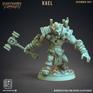 3D Printed Clay Cyanide War Trolls Tribes Factions Ragnarok D&D - Charming Terrain