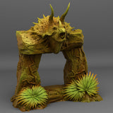 3D Printed Fantastic Plants and Rocks Jurassic Portal 28mm - 32mm D&D Wargaming - Charming Terrain