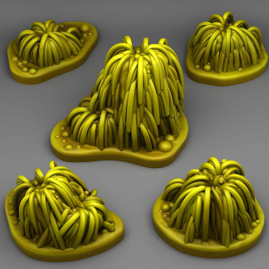 3D Printed Fantastic Plants and Rocks Strange Swamp Willows 28mm - 32mm D&D Wargaming - Charming Terrain
