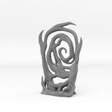3D Printed Fantastic Portals and Effects Mushrooms Portal 28mm - 32mm D&D Wargaming - Charming Terrain