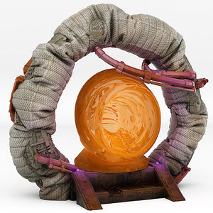 3D Printed Fantastic Portals and Effects Space Ship Portal 28mm - 32mm D&D Wargaming - Charming Terrain