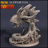 3D Printed Print Your Monsters Dire Anglerfish Sanctum Protector Dark Water Sanctum 28mm - 32mm D&D Wargaming - Charming Terrain