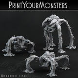3D Printed Print Your Monsters Infernal Magma Spiders 28mm - 32mm D&D Wargaming - Charming Terrain