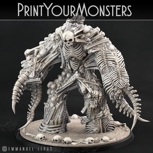 3D Printed Print Your Monsters Total Golems Set 28mm - 32mm D&D Wargaming - Charming Terrain
