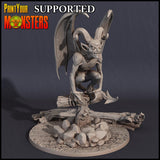 3D Printed Print Your Monsters Witch Demon Witches Pack 28mm - 32mm D&D Wargaming - Charming Terrain
