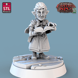 3D Printed STL Miniatures Classroom Set Fantasy NPC 2 | 28 - 32mm War Gaming D&D - Charming Terrain