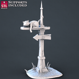 3D Printed STL Miniatures Veterinarian Set | 28 - 32mm War Gaming D&D - Charming Terrain