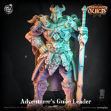 3D Printed Cast n Play Adventurer's Guild Leader 28mm 32mm D&D