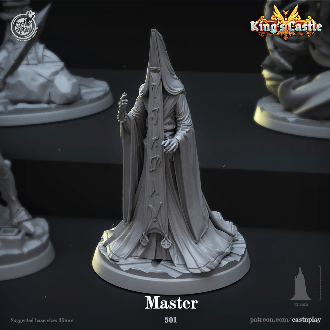 3D Printed Cast n Play Master King's Castle 28 32mm D&D