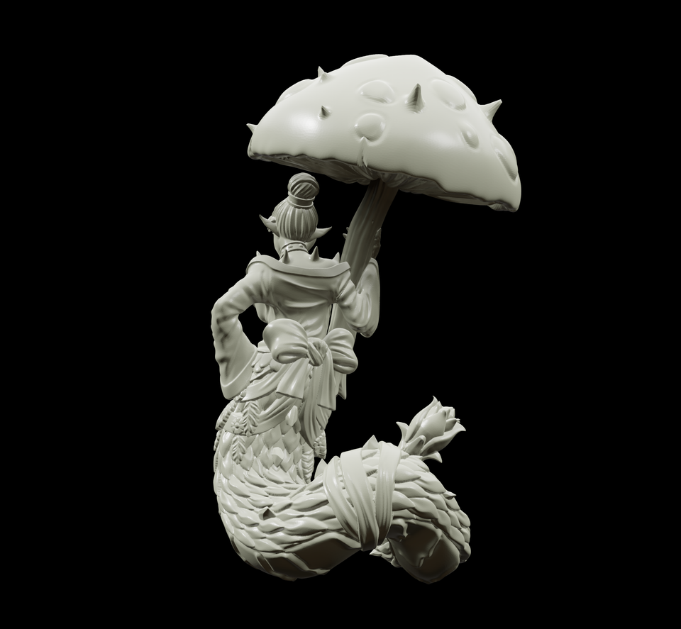 3D Printed Bestiary Vol. 4 Nafarrate - Aldoris Forest Spirit 32mm Ragnarok D&D - Charming Terrain