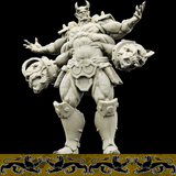 3D Printed Bestiary Vol. 4 Nafarrate - Al'Goleth Demon Fiend 32mm Ragnarok D&D - Charming Terrain