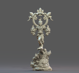 3D Printed Clay Cyanide Apollo Greek Myth Gods and Goddesses Ragnarok D&D