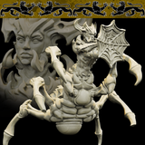 3D Printed Bestiary Vol. 4 Nafarrate - Arachne Spider 32mm Ragnarok D&D - Charming Terrain