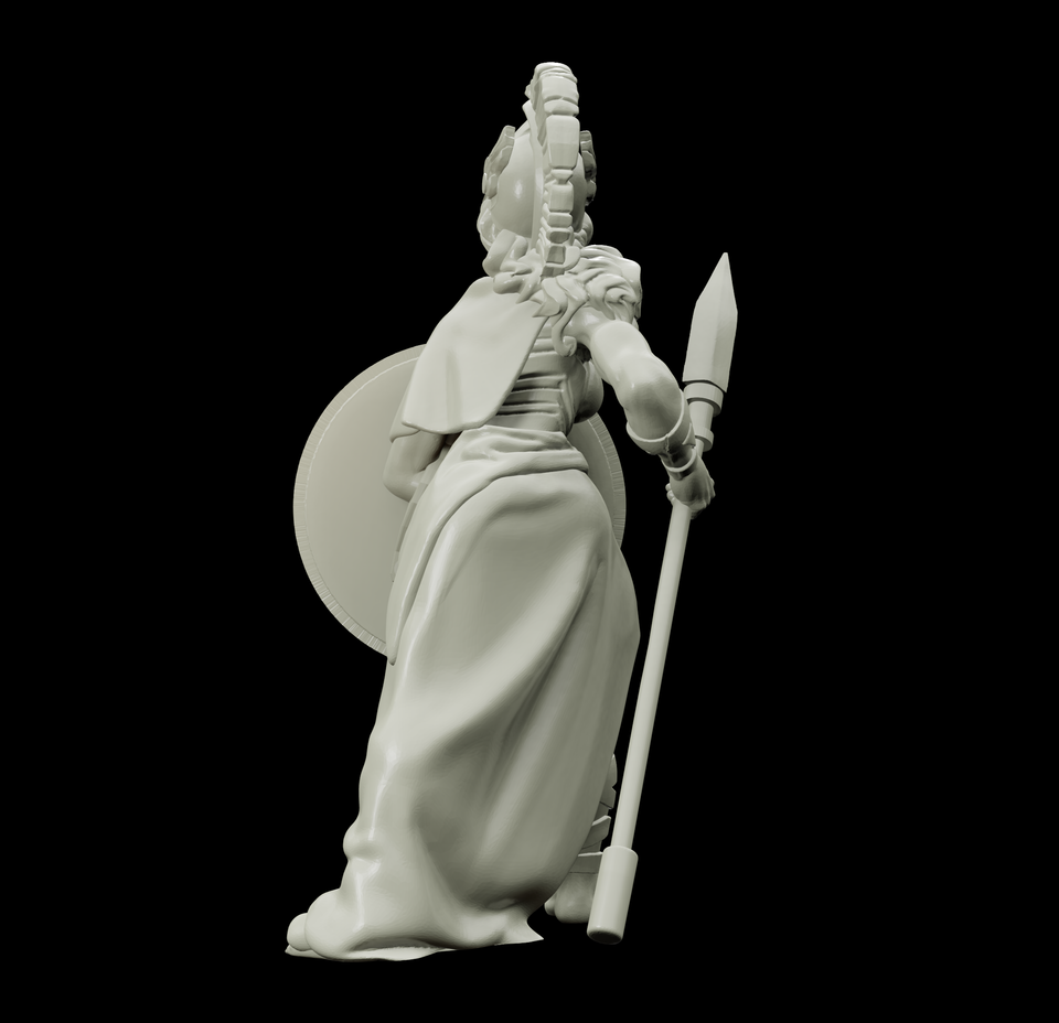 3D Printed Bestiary Vol. 4 Nafarrate - Athena 32mm Ragnarok D&D - Charming Terrain