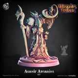 3D Printed Cast n Play Aussir Arcaniss Wizard's Tower Ragnarok D&D