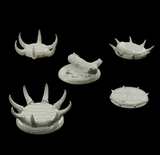 3D Printed Bestiary Vol. 4 Nafarrate Monster Round Bases Set 25 28 32 35mm D&D