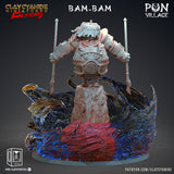 3D Printed Clay Cyanide Pon Village Pandas Tribes Factions Ragnarok D&D