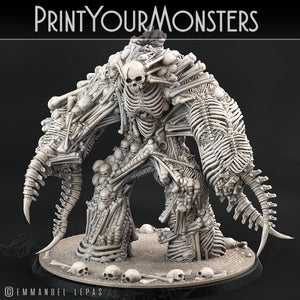 3D Printed Print Your Monsters Total Golems Set 28mm - 32mm D&D Wargaming