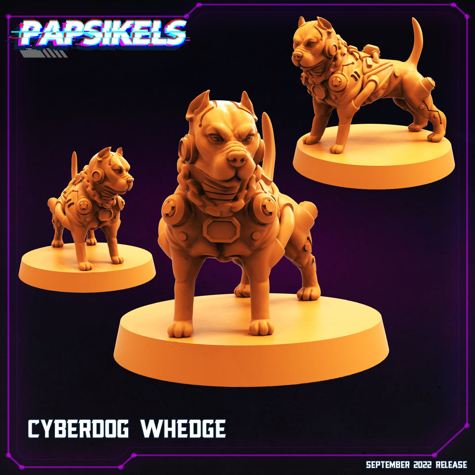 3D Printed Papsikels Cyberpunk Sci-Fi Cyberdog Whedge - 28mm 32mm