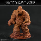 3D Printed Print Your Monsters Total Golems Set 28mm - 32mm D&D Wargaming