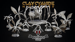 3D Printed Clay Cyanide Colony of Barnakol Tribes Factions Ragnarok D&D