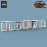 3D Printed STL Miniatures Magistrate Set Fantasy NPC 2 | 28 - 32mm War Gaming D&D