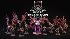 3D Printed Clay Cyanide Cult of Metatron Tribes Factions Ragnarok D&D