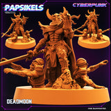 3D Printed Papsikels Cyberpunk Sci-Fi Deadmoon - 28mm 32mm