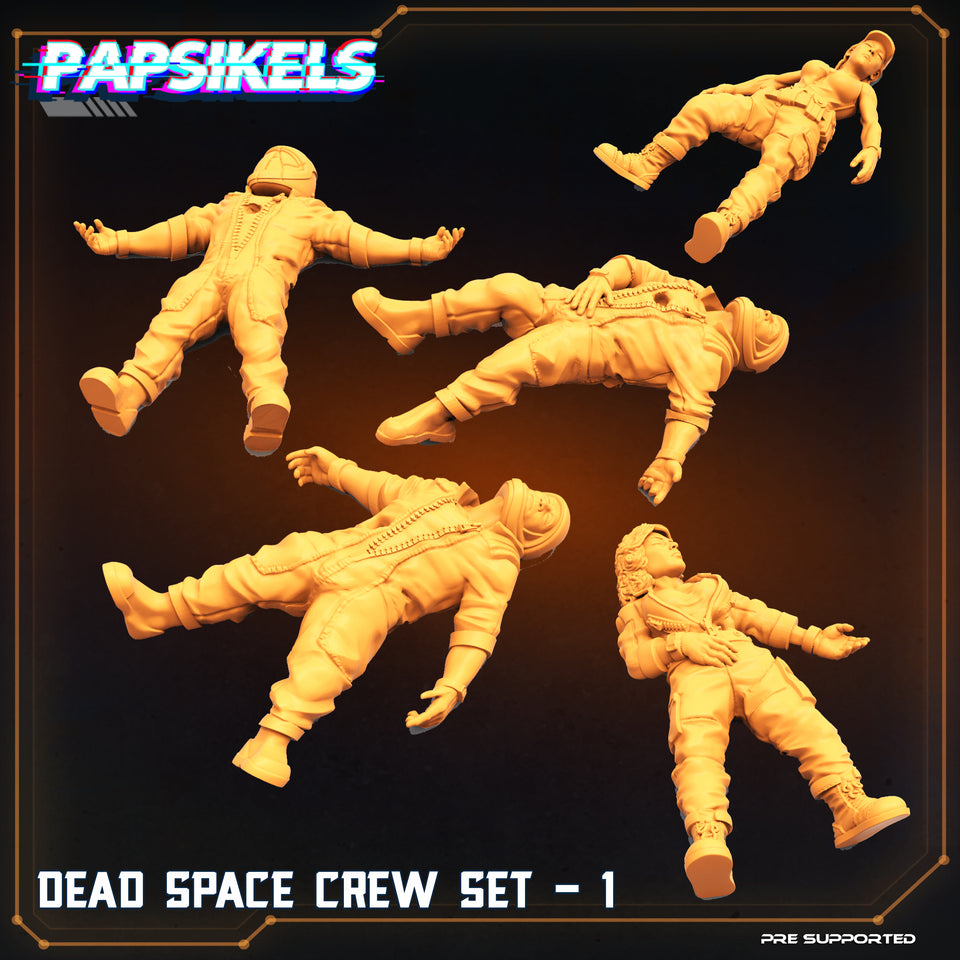 3D Printed Papsikels Cyberpunk Sci-Fi Dead Space Crew Maintenance Set 1 - 28mm 32mm