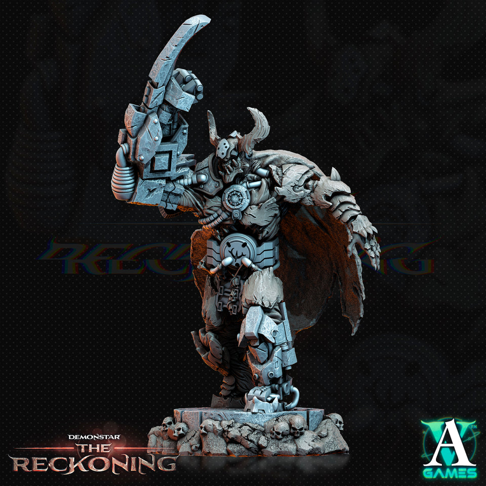 3D Printed Archvillain Games Armari Headhunters Demonstar - The Reckoning 28 32mm D&D