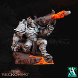 3D Printed Archvillain Games Armari Heavy Infantry Demonstar - The Reckoning 28 32mm D&D