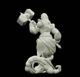 3D Printed Bestiary Vol. 4 Nafarrate - Earth Genie 32mm Ragnarok D&D - Charming Terrain