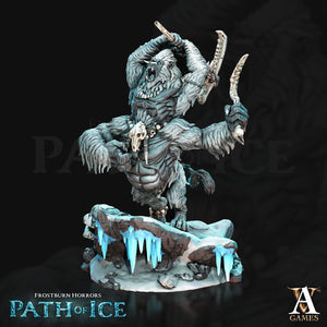3D Printed Archvillain Games Apalumi Frostburn Horrors - Path of Ice 28 32mm D&D