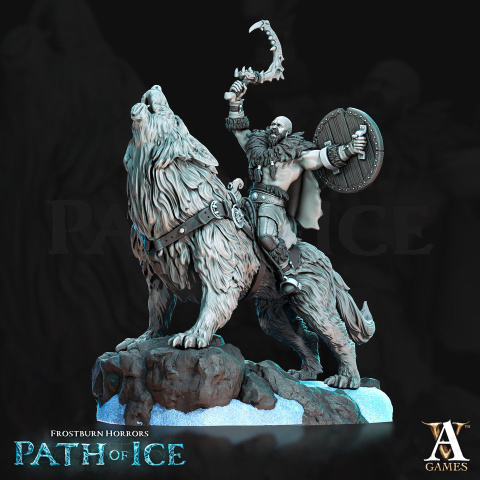 3D Printed Archvillain Games Susimia Icewarg Raiders Frostburn Horrors - Path of Ice 28 32mm D&D