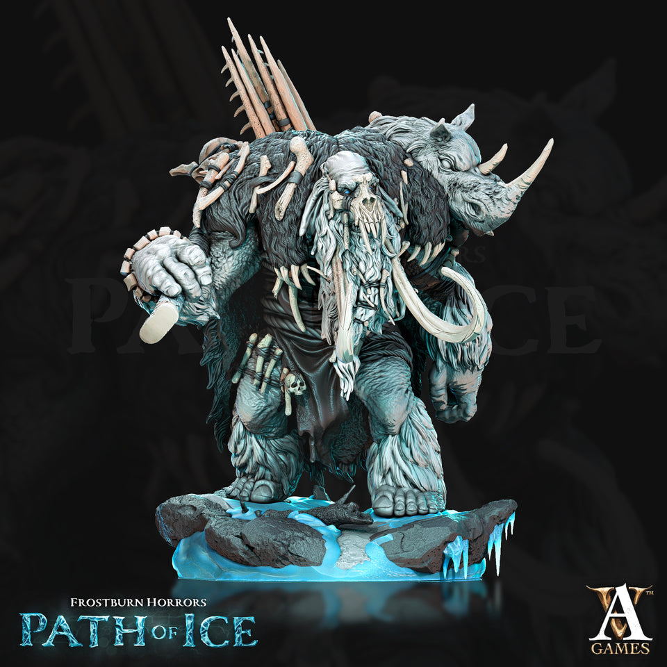 3D Printed Archvillain Games Mammuti Frostburn Horrors - Path of Ice 28 32mm D&D