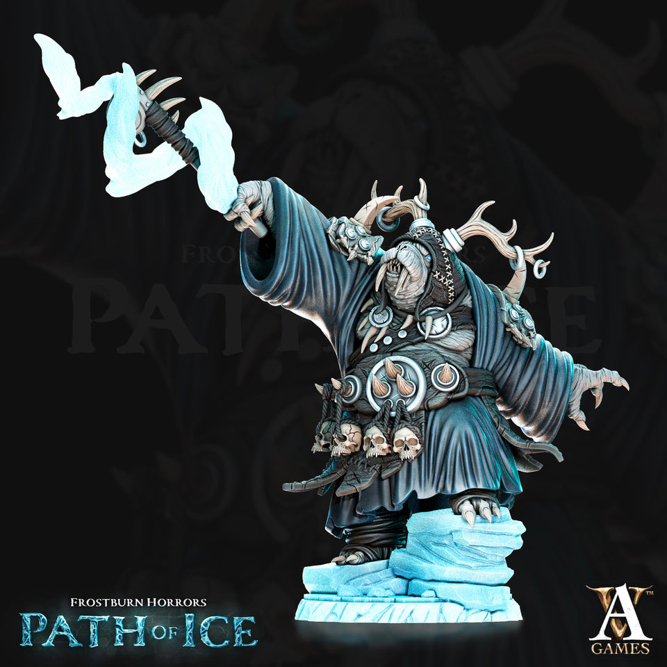 3D Printed Archvillain Games Odoben Doomseekers Frostburn Horrors - Path of Ice 28 32mm D&D