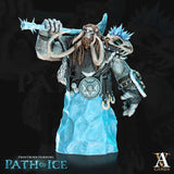 3D Printed Archvillain Games Soturi Bust Frostburn Horrors - Path of Ice 28 32mm D&D