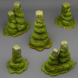 3D Printed Fantastic Plants and Rocks Fairy Ivy 28mm - 32mm D&D Wargaming