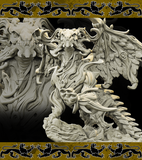 3D Printed Bestiary Vol. 4 Nafarrate - Frukag Forrest Dragon 32mm Ragnarok D&D - Charming Terrain