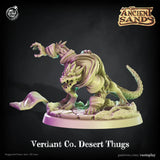 3D Printed Cast n Play Dragon Verdant Desert Thug On Ancient Sands 28mm 32mm D&D