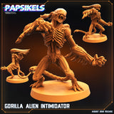 3D Printed Papsikels Cyberpunk Sci-Fi Gorilla Alien Set - 28mm 32mm