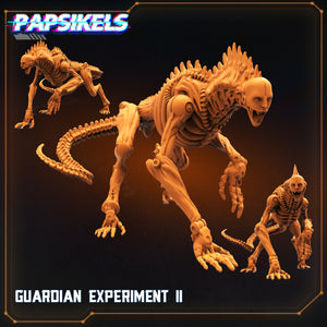 3D Printed Papsikels Cyberpunk Sci-Fi Guardian Experiment Set 2 - 28mm 32mm