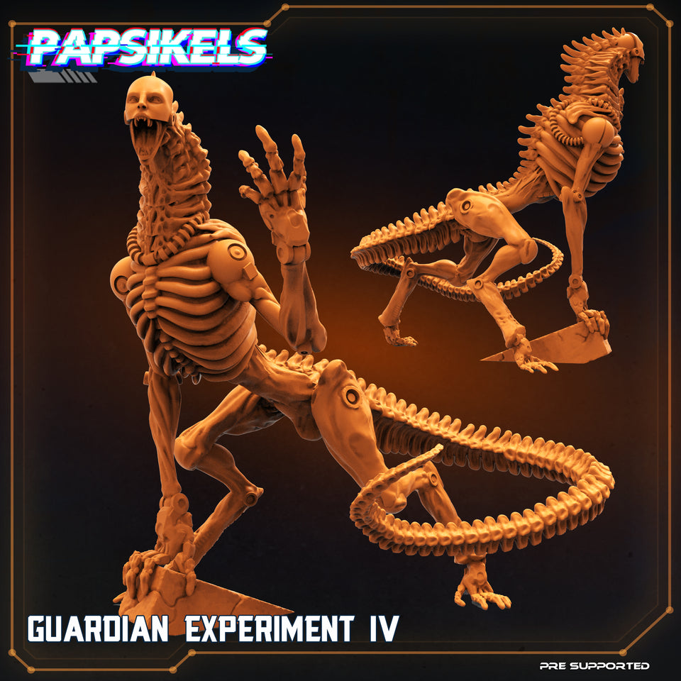 3D Printed Papsikels Cyberpunk Sci-Fi Guardian Experiment Set - 28mm 32mm