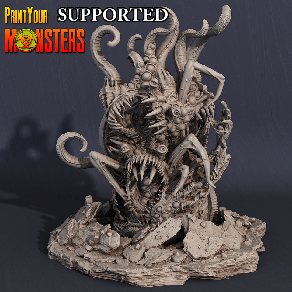 3D Printed Print Your Monsters Giant Chaos Beast Chaos Creature Pack  28mm - 32mm D&D Wargaming
