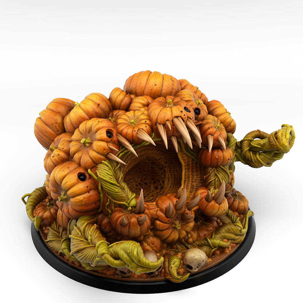 3D Printed Print Your Monsters Gluttonous Awakened Pumpkin 28mm - 32mm D&D Wargaming