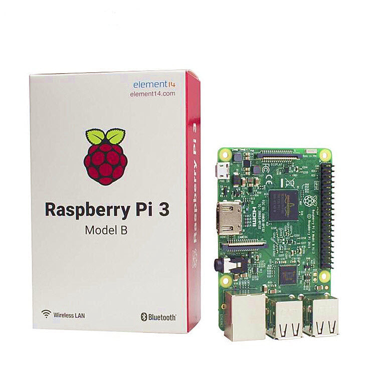 Raspberry Pi 3 Model B Board 1.2GHz Quad Core WiFi 4.1 64bit CPU - Charming Terrain