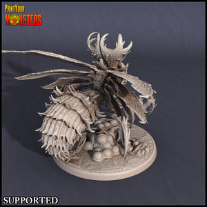 3D Printed Print Your Monsters Wasp Bee Queen The Infernal Hive 28mm - 32mm D&D Wargaming