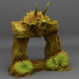 3D Printed Fantastic Plants and Rocks Jurassic Portal 28mm - 32mm D&D Wargaming